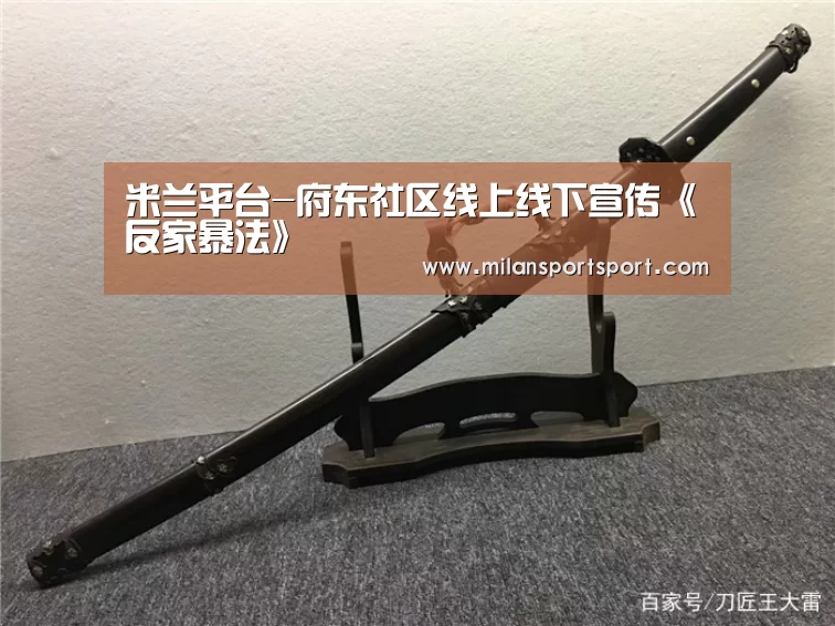 米兰平台-府东社区线上线下宣传《反家暴法》(图2) 米兰入口
